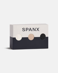 SPANXsmooth™ Fit-To-You Supima® Cotton Bikini 3-Pack | Powder/Toasted Oatmeal/Very Black