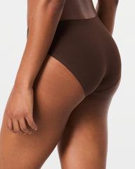 SPANXsmooth™ Fit-To-You Supima® Cotton Bikini 3-Pack | Chestnut Brown