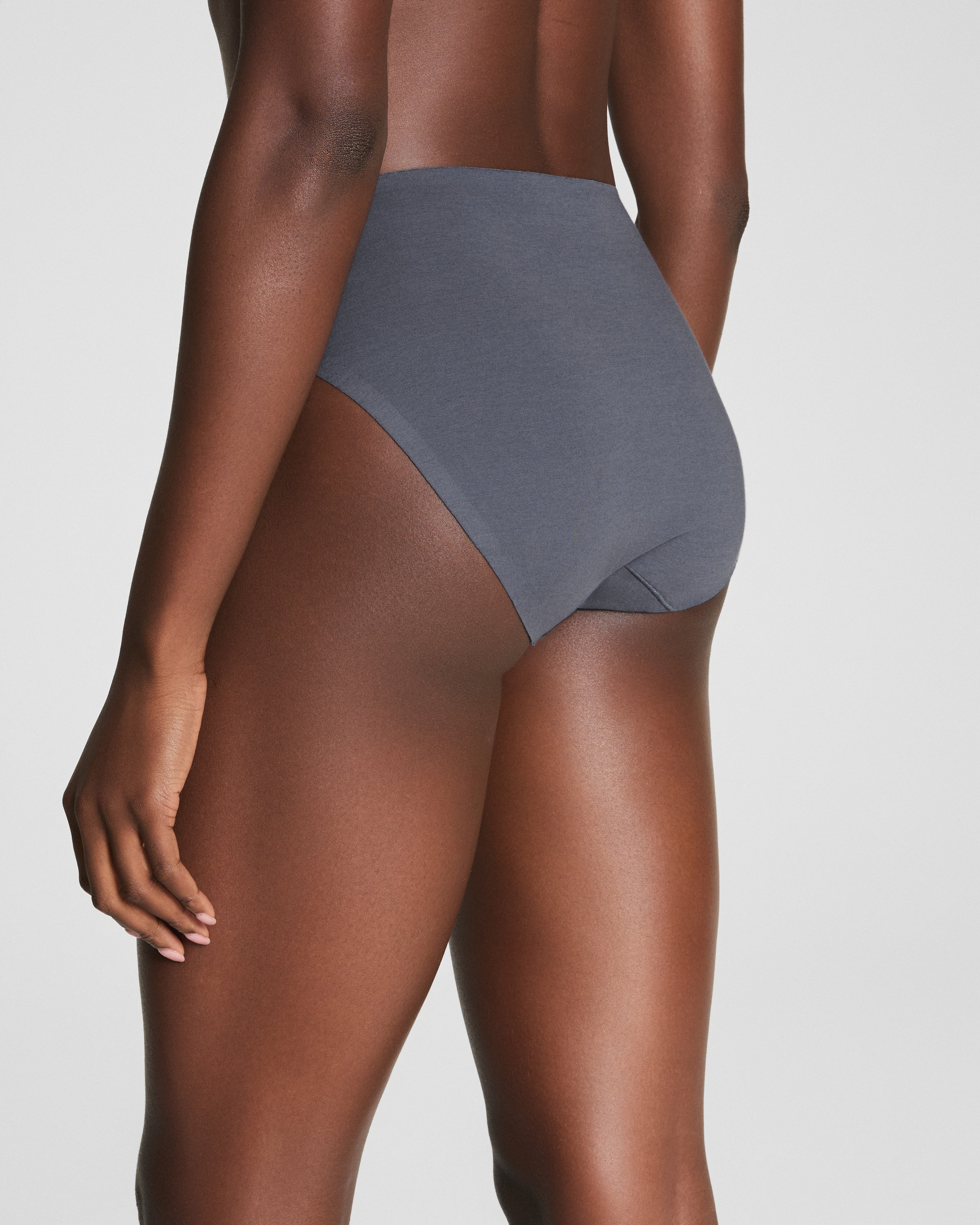 SPANXsmooth™ Fit-To-You Supima® Cotton Brief 3-Pack | Olive Leaf/Walnut/Earth Stone