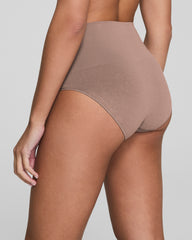 SPANXshape™ ExtraOrdinary Supima® Cotton Brief | Cafe Au Lait