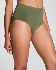 SPANXshape™ ExtraOrdinary Supima® Cotton Brief | Olive Leaf