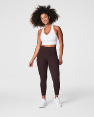 SPANXshape™ Booty Boost® 7/8 Leggings | Truffle Brown