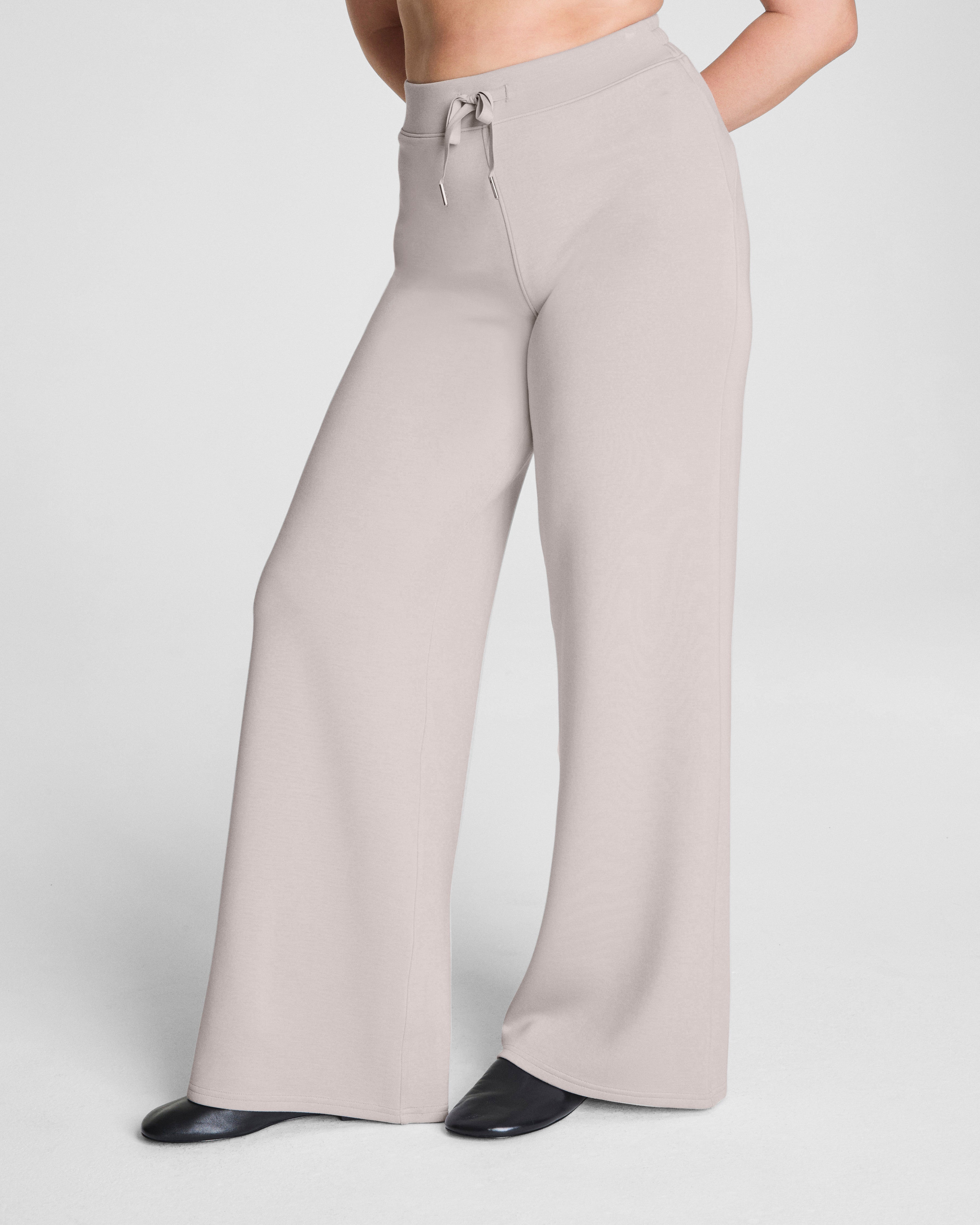 SPANX AirEssentials® Wide Leg Pant | French Grey