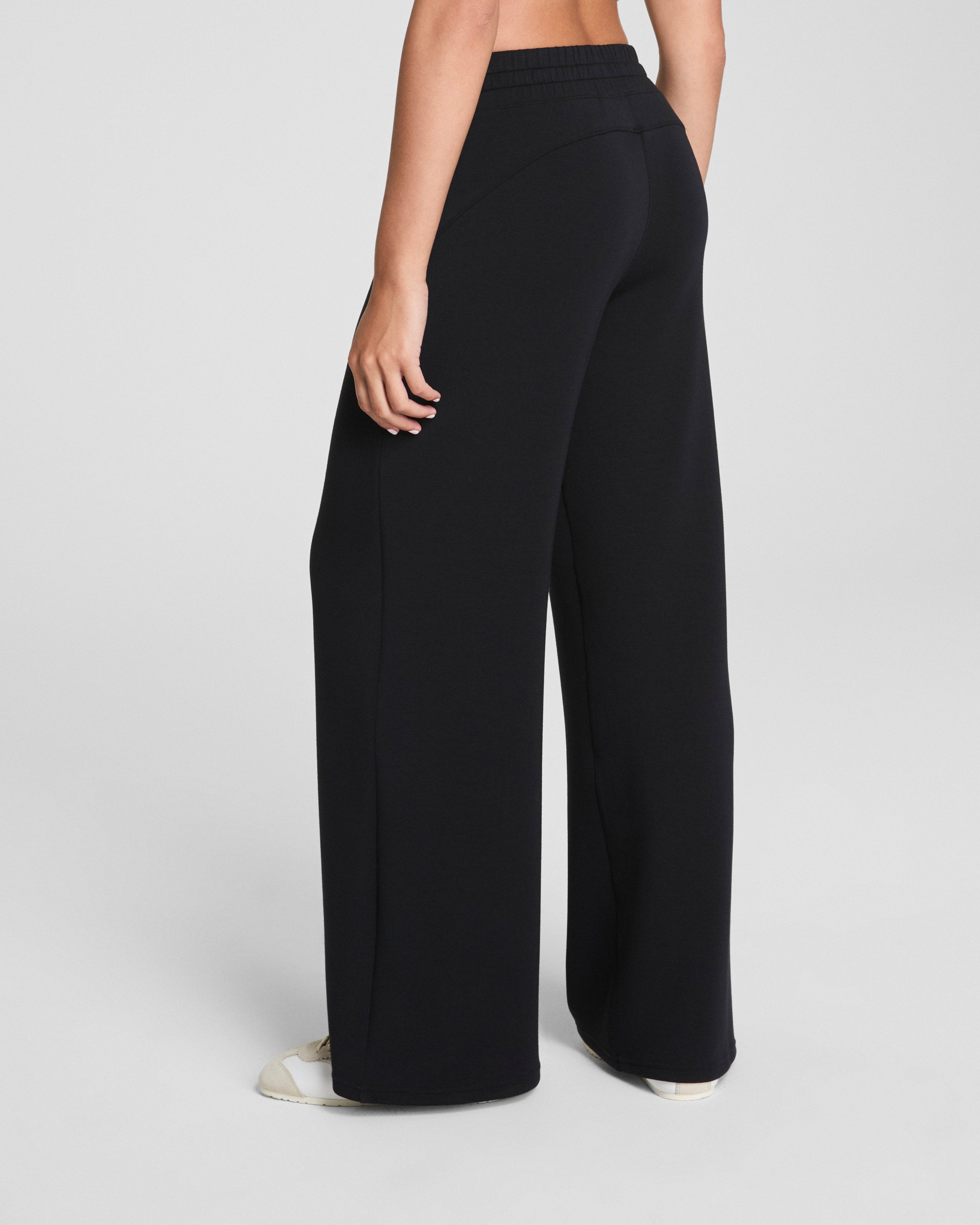 SPANX AirEssentials® Wide Leg Pant | Very Black