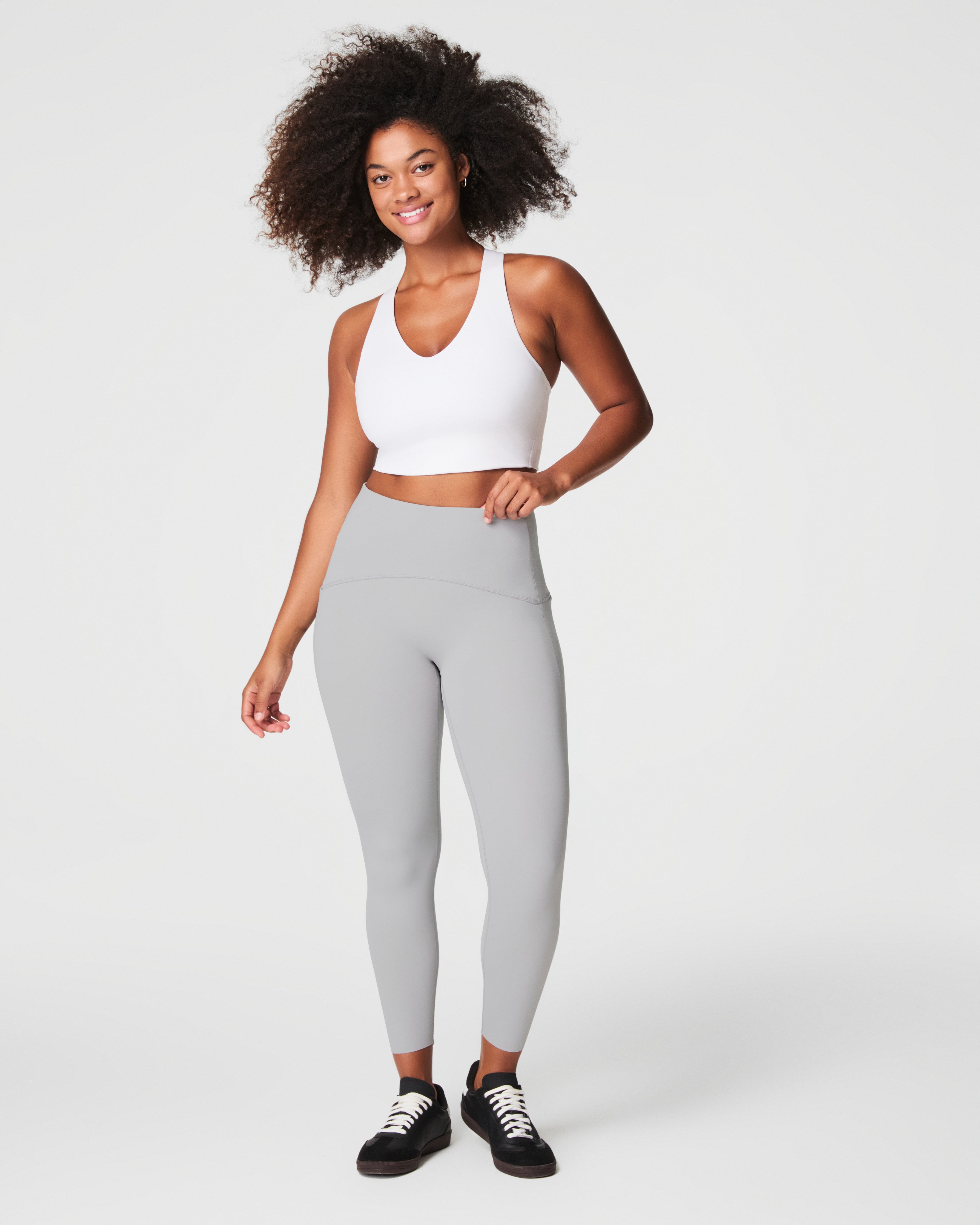 SPANXshape™ Booty Boost® Side Pocket Leggings | Cloudy Grey