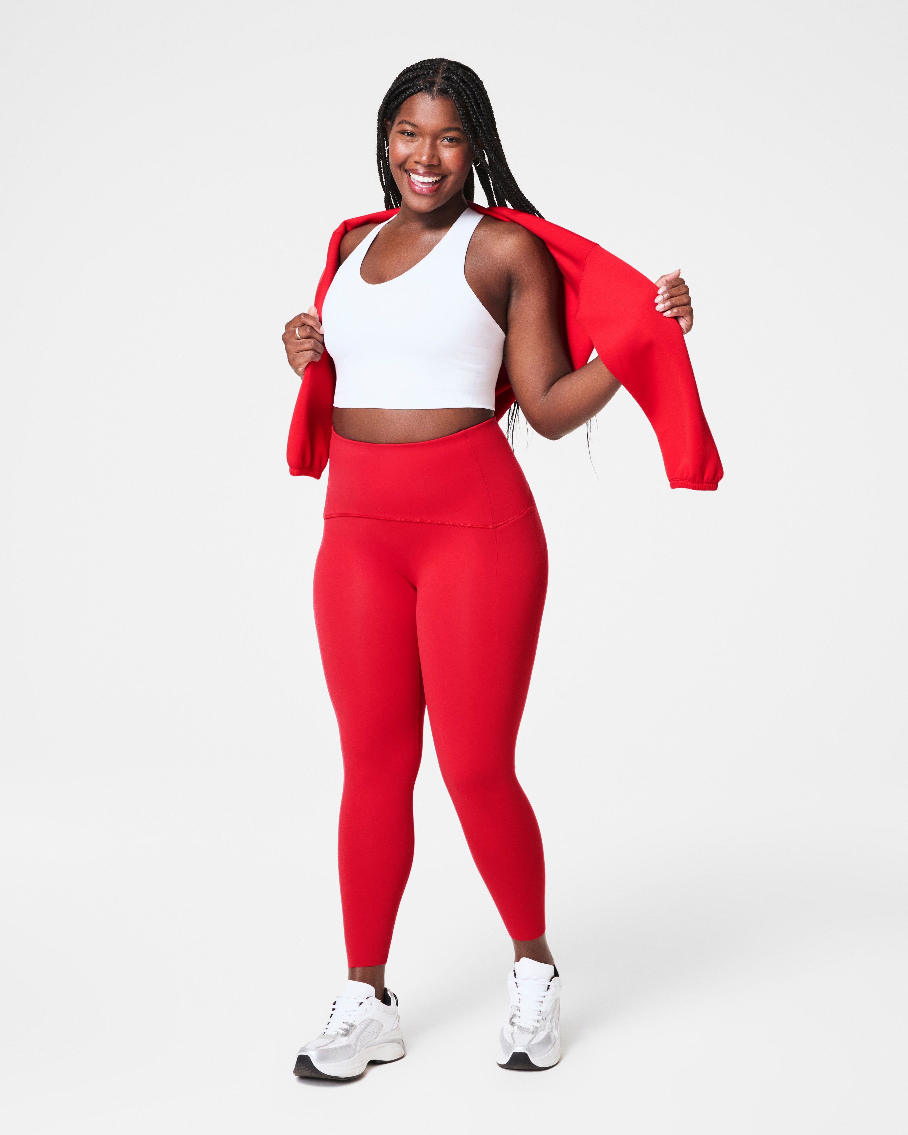 SPANXshape™ Booty Boost® Side Pocket Leggings | Spanx Red