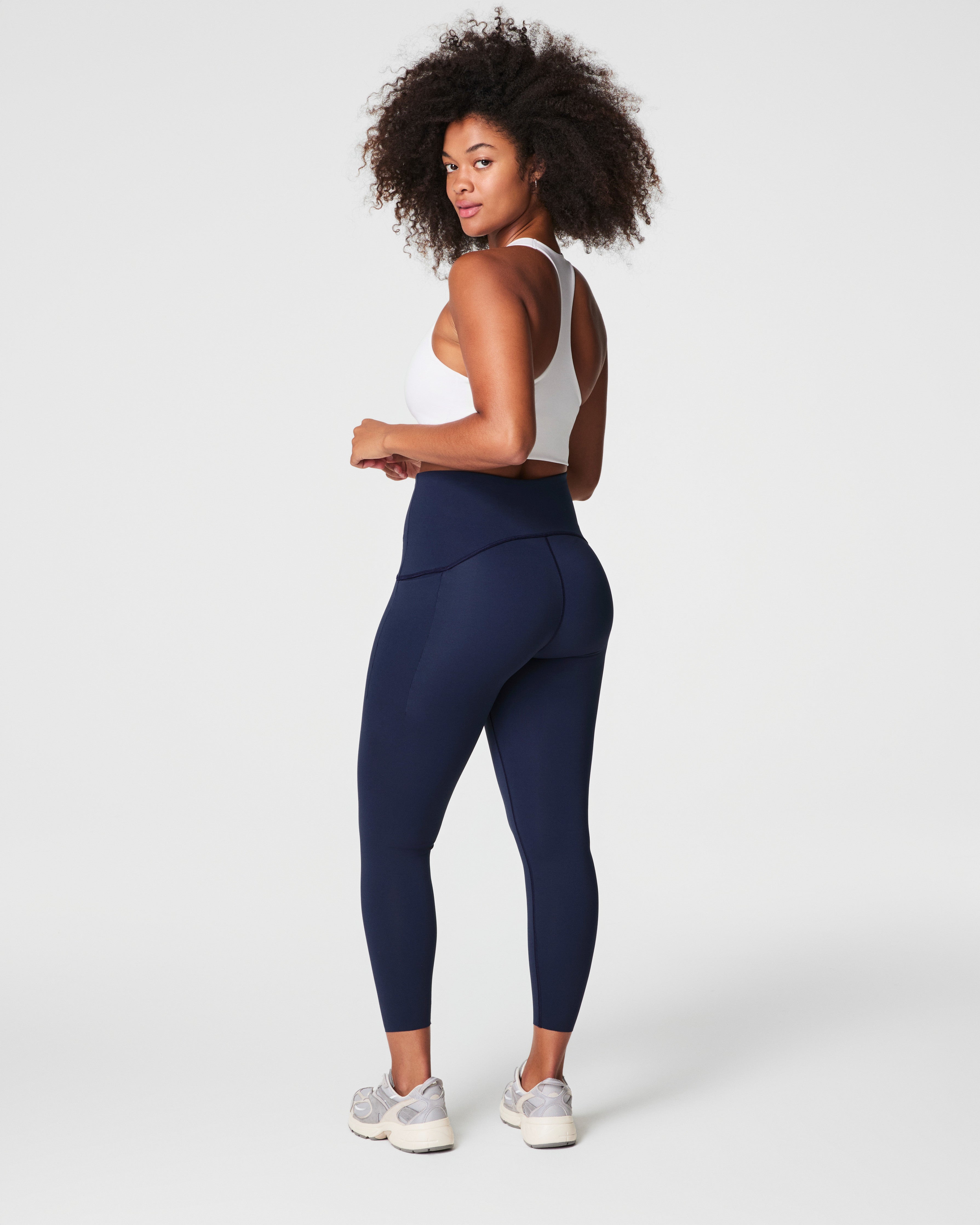 SPANXshape™ Booty Boost® Side Pocket Leggings | Timeless Navy