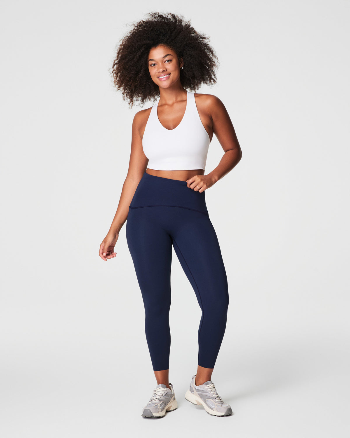 SPANXshape™ Booty Boost® Side Pocket Leggings | Timeless Navy