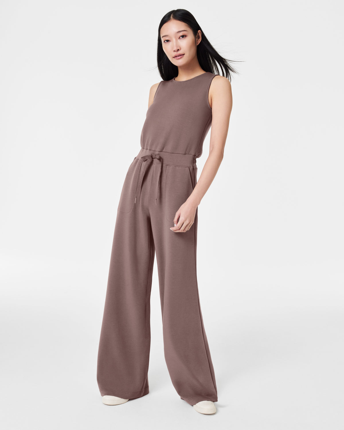 SPANX AirEssentials® Sleeveless Jumpsuit | Smoke
