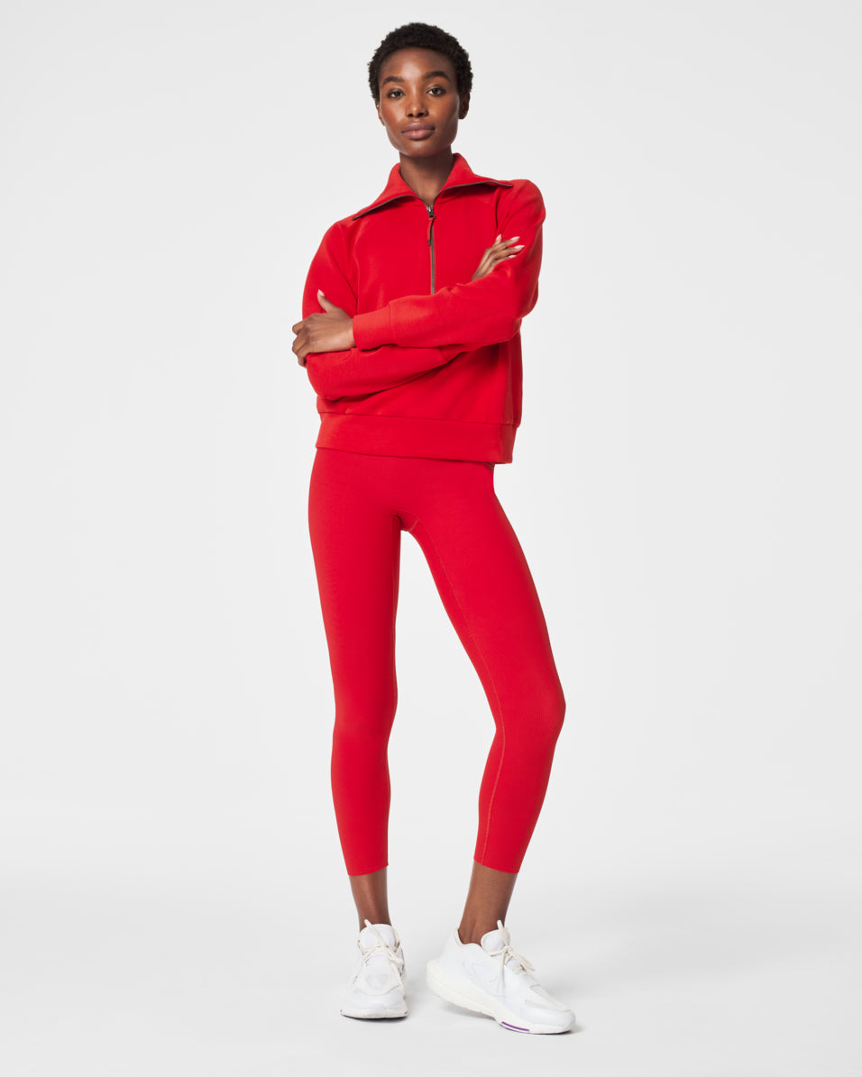 SPANX AirEssentials® Half Zip | Spanx Red