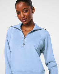 SPANX AirEssentials® Half Zip | Hydrangea