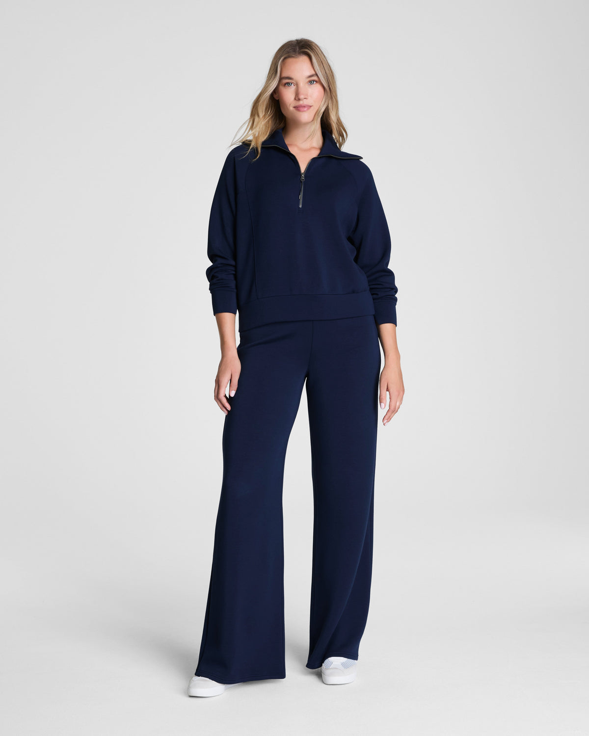 SPANX AirEssentials® Wide Leg Pant | Timeless Navy