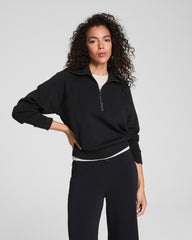SPANX AirEssentials® Half Zip | Very Black