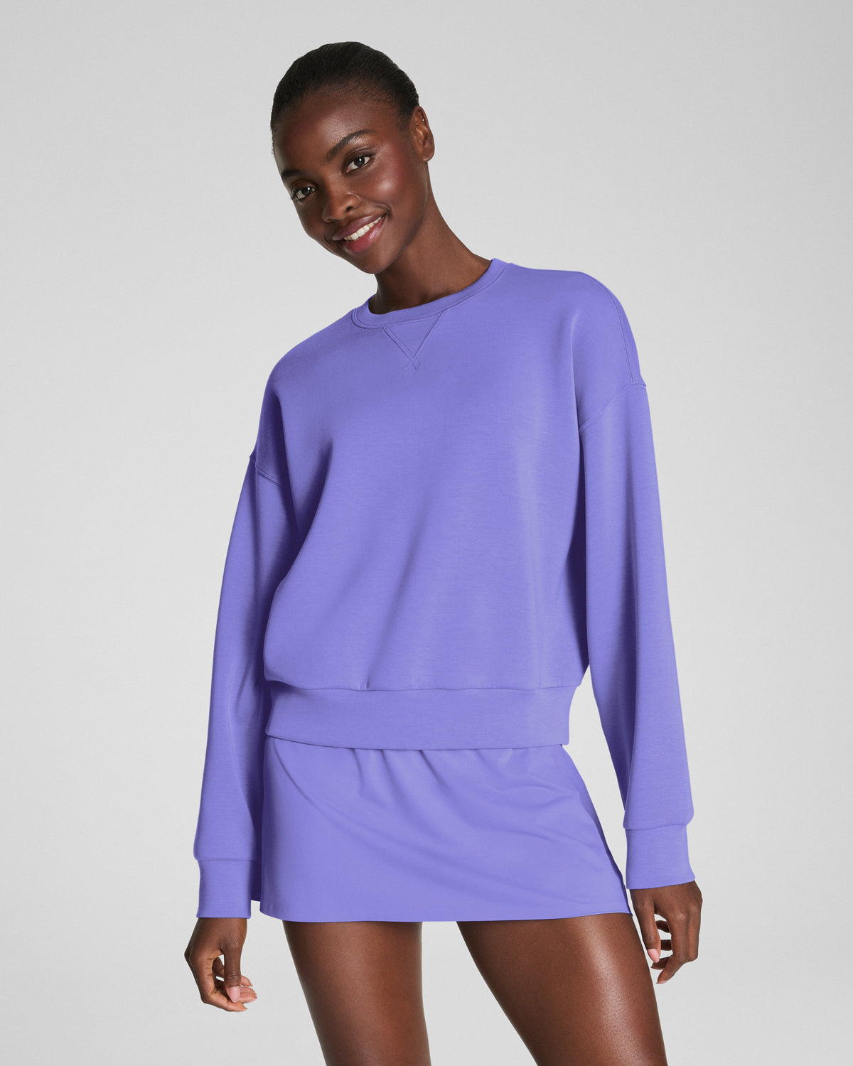 SPANX AirEssentials® Crewneck | Amethyst
