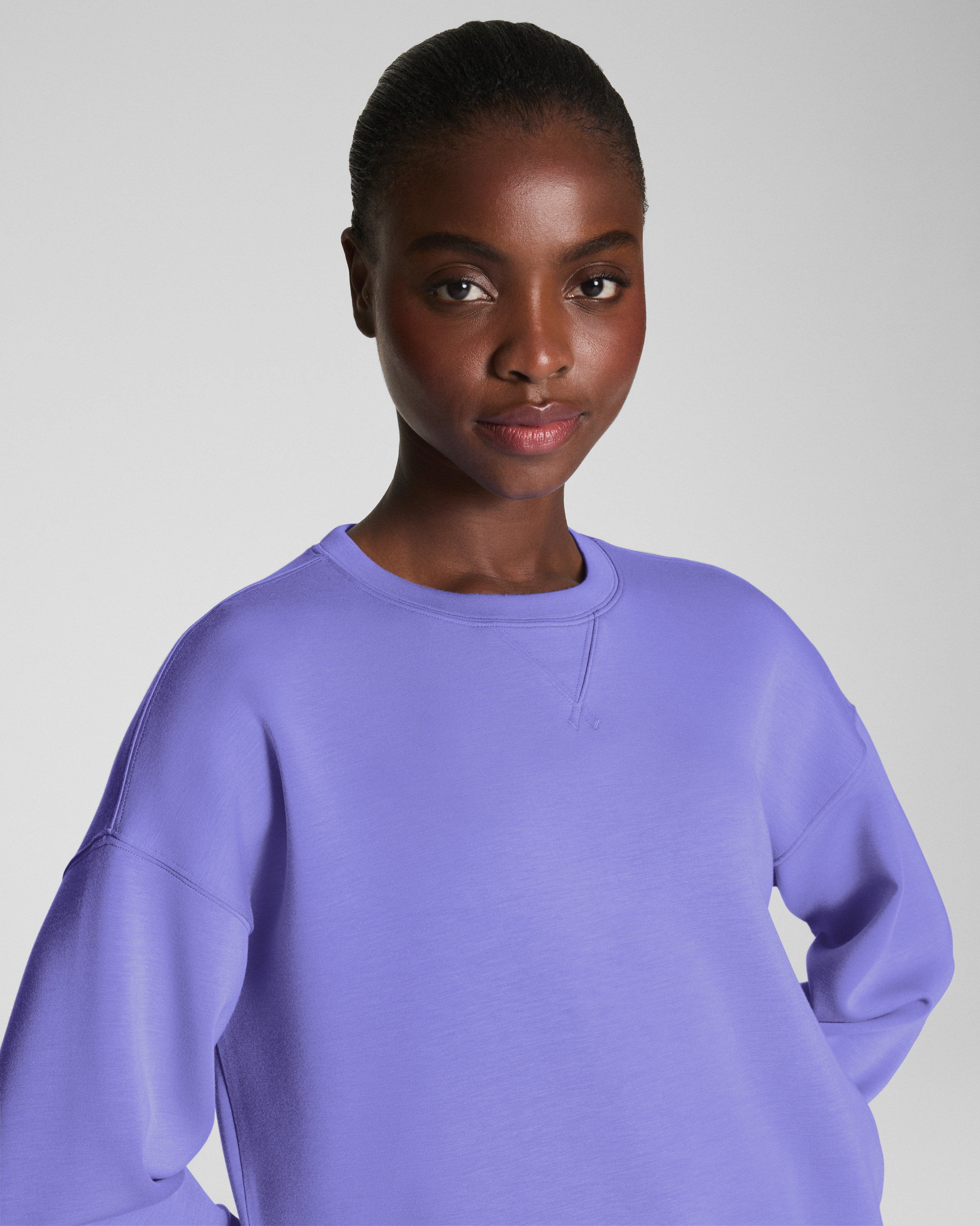 SPANX AirEssentials® Crewneck | Amethyst