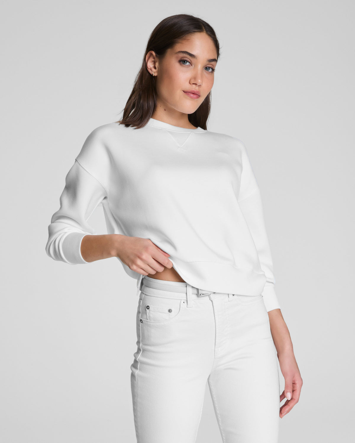 SPANX AirEssentials® Crewneck | Powder