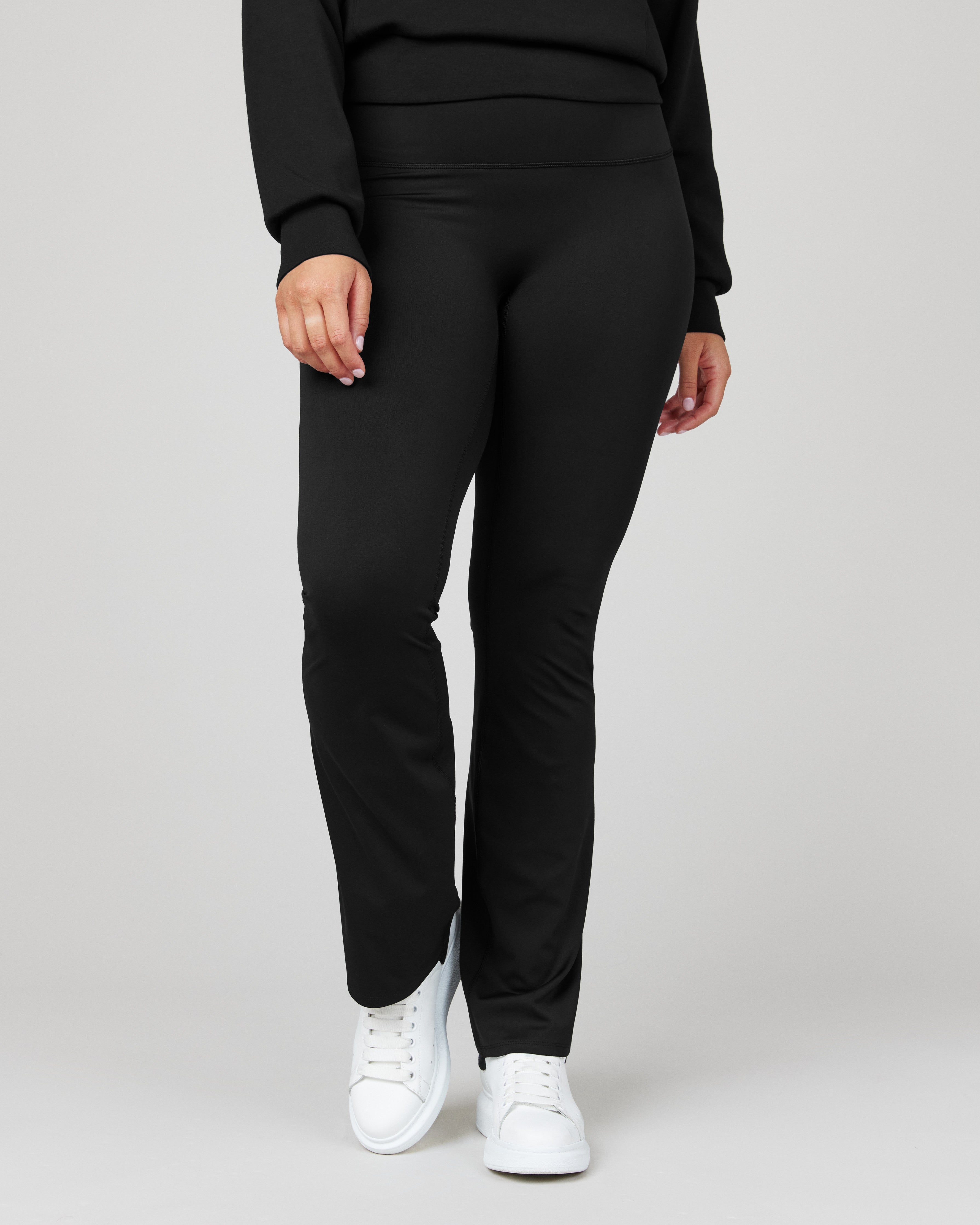 SPANXshape™ Low Key Flare Pant | Very Black