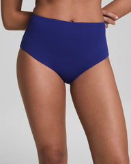 SPANXshape™ Swim Pique Hi-Rise Cheeky Bottom