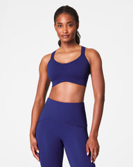 SPANX® FlexFeel Medium Impact Sports Bra | Deep Azure
