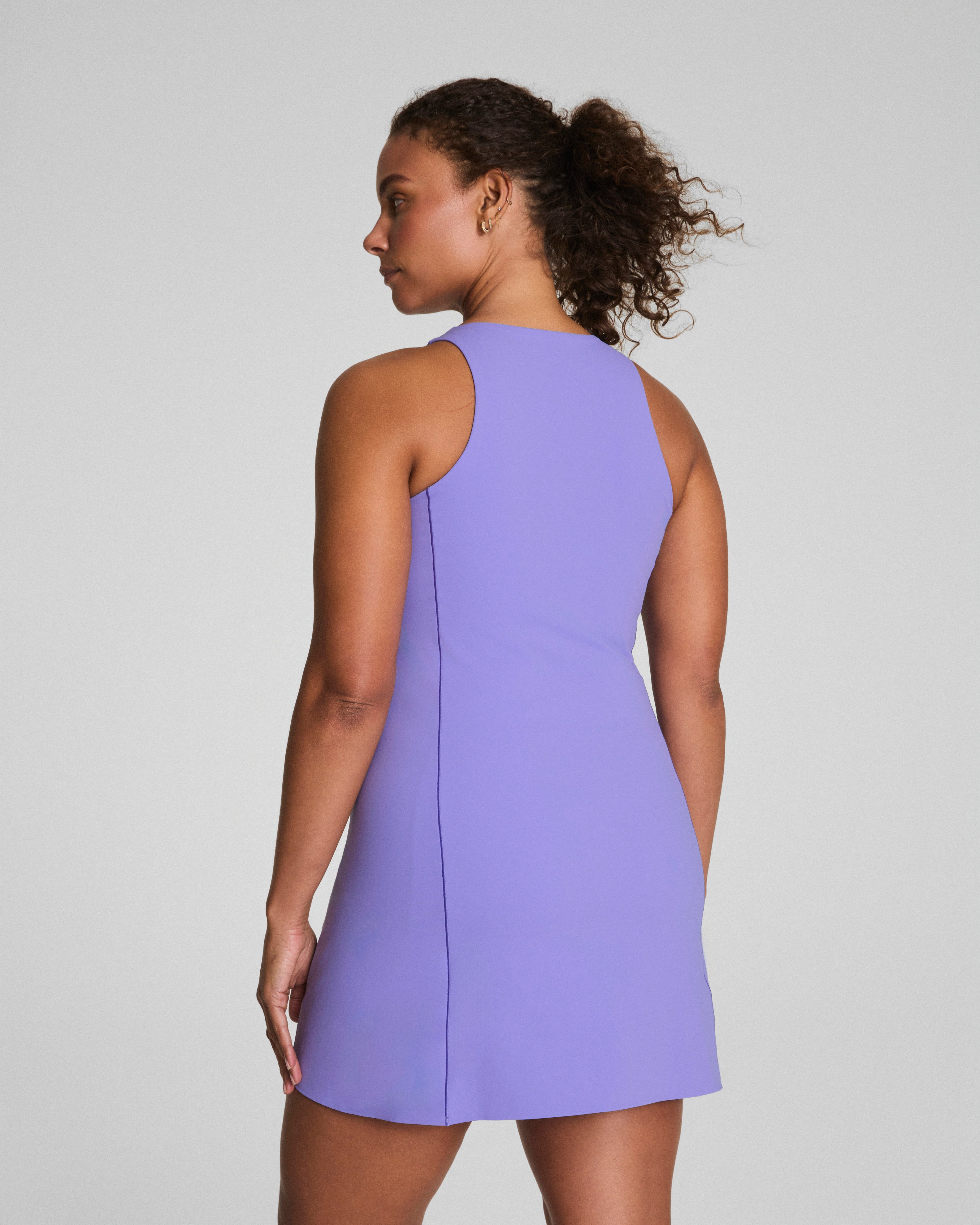 SPANXshape™ Get Moving Zip Front Dress | Amethyst