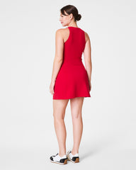 SPANXshape™ Get Moving Zip Front Dress | Spanx Red