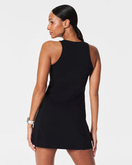 SPANXshape™ Get Moving Zip Front Dress | Very Black
