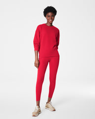 SPANX AirEssentials® Long Crew | Spanx Red