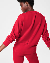 SPANX AirEssentials® Long Crew | Spanx Red