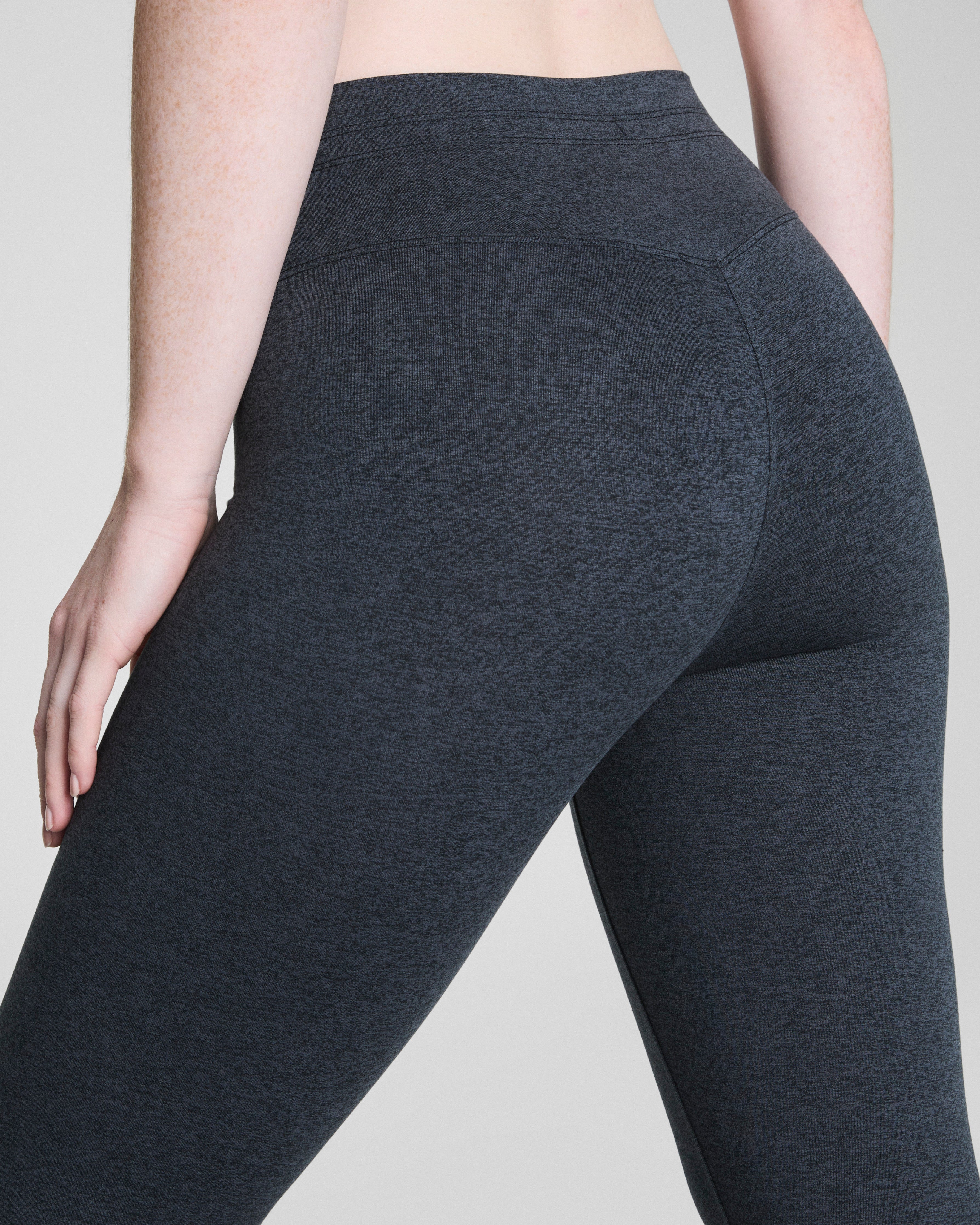 SPANXsupersmooth™ SoftStretch Full-Length Leggings | Very Black / Light Very Black