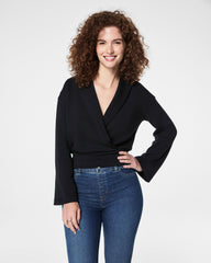 SPANX AirEssentials® Shawl Collar Wrap Top