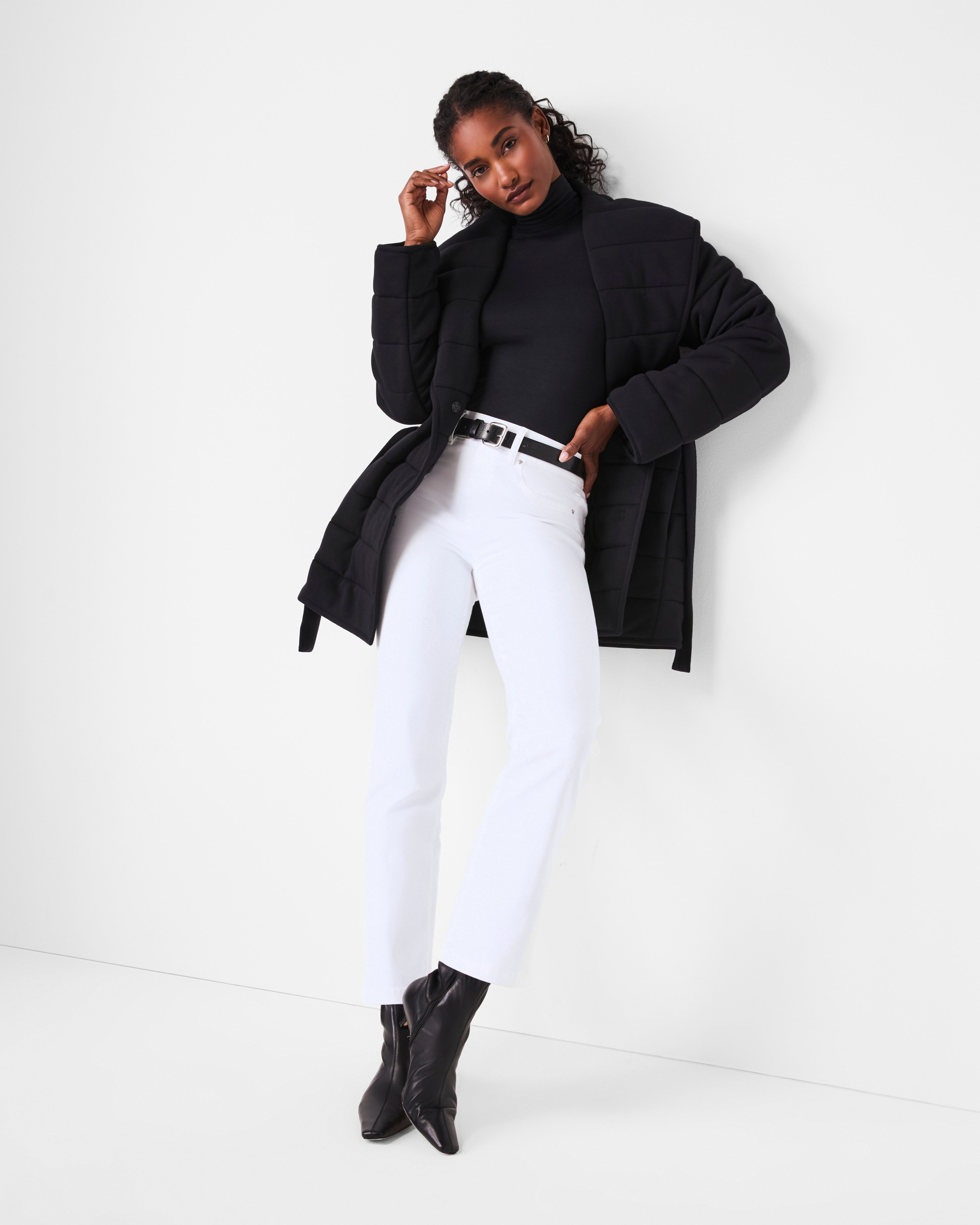 SPANX AirEssentials® Puffy Coat | Very Black