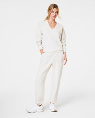 SPANX AirEssentials® Brushed Jogger | Heather Cream