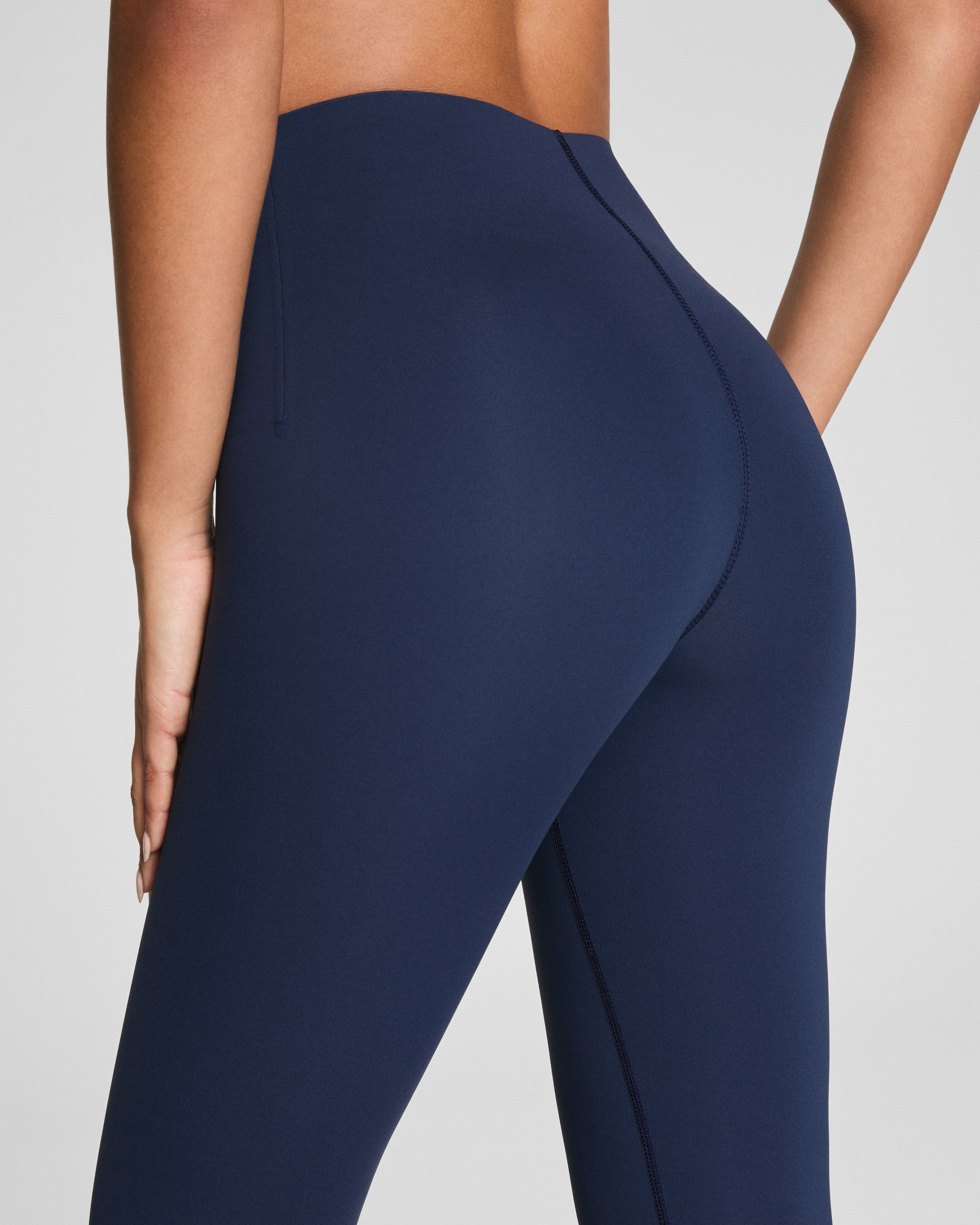 SPANXshape™ CoreLuxe Full-Length Leggings with Mid-Tummy Compression | Timeless Navy