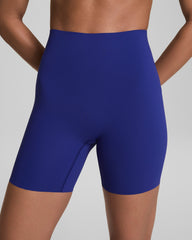 SPANXshape™ CoreLuxe Bike Short with Mid-Tummy Compression, 6" | Deep Azure