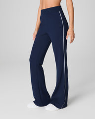 SPANX AirEssentials® Pique Flare Pant | Timeless Navy