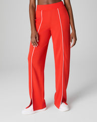 SPANX AirEssentials® Pique Straight Leg Pant | Poppy