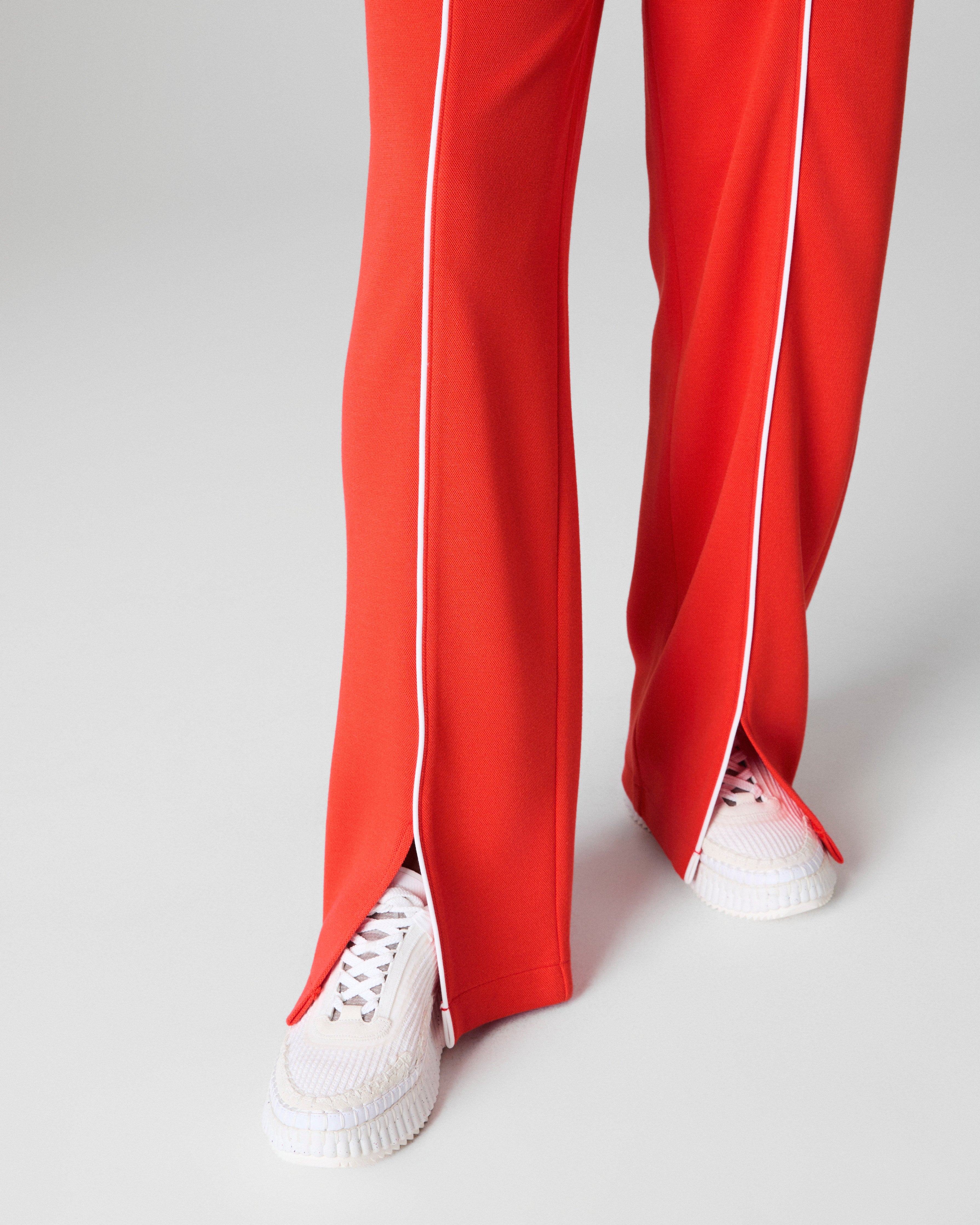 SPANX AirEssentials® Pique Straight Leg Pant | Poppy