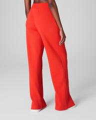 SPANX AirEssentials® Pique Straight Leg Pant | Poppy