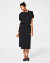 SPANX AirEssentials® Midi Wrap Dress