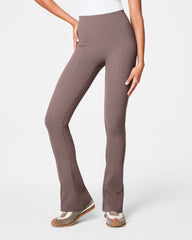SPANXshape™ CoreLuxe Micro Flare Pant with Mid-Tummy Compression | Smoke