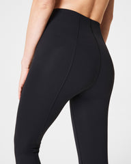 SPANXshape™ CoreLuxe Micro Flare Pant with Mid-Tummy Compression | Very Black