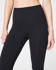 SPANXshape™ CoreLuxe Micro Flare Pant with Mid-Tummy Compression | Very Black