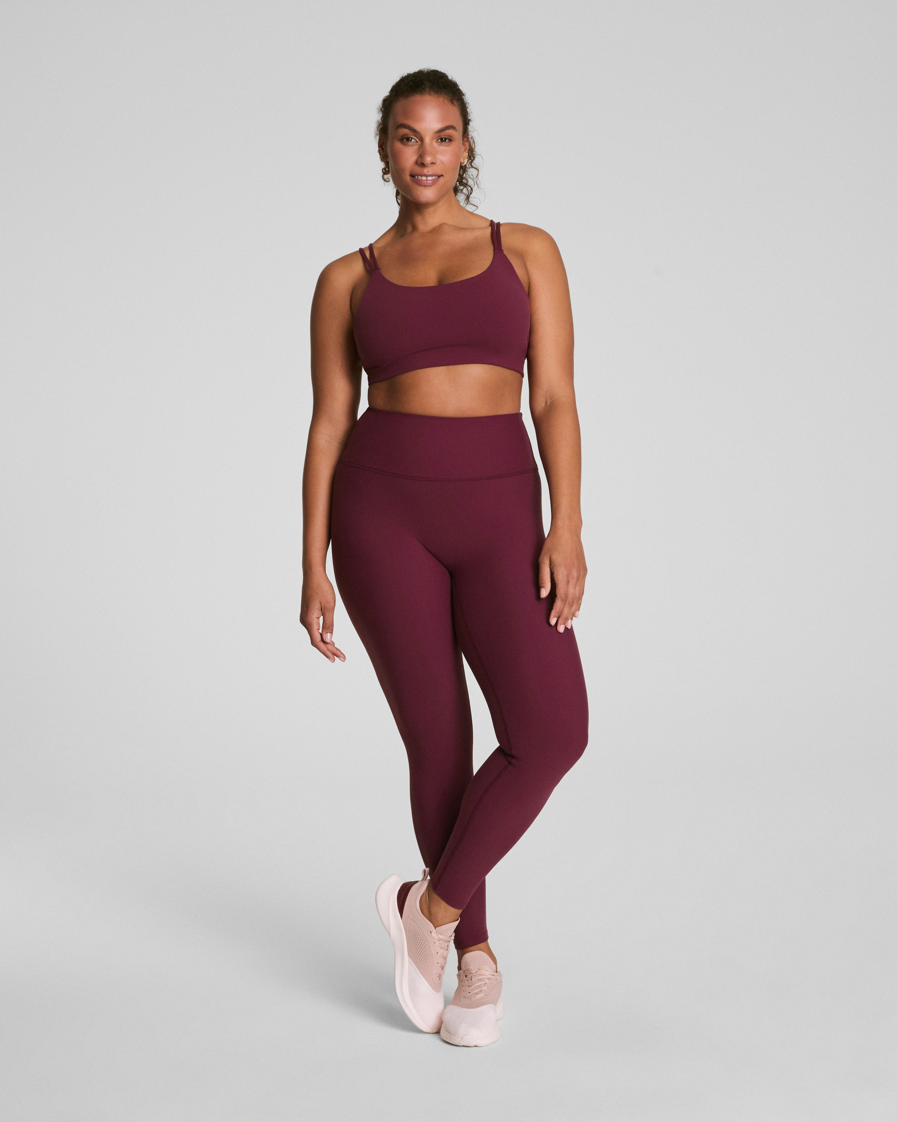 SPANXsmooth™ OnForm Low Impact Sports Bra | Plum Berry