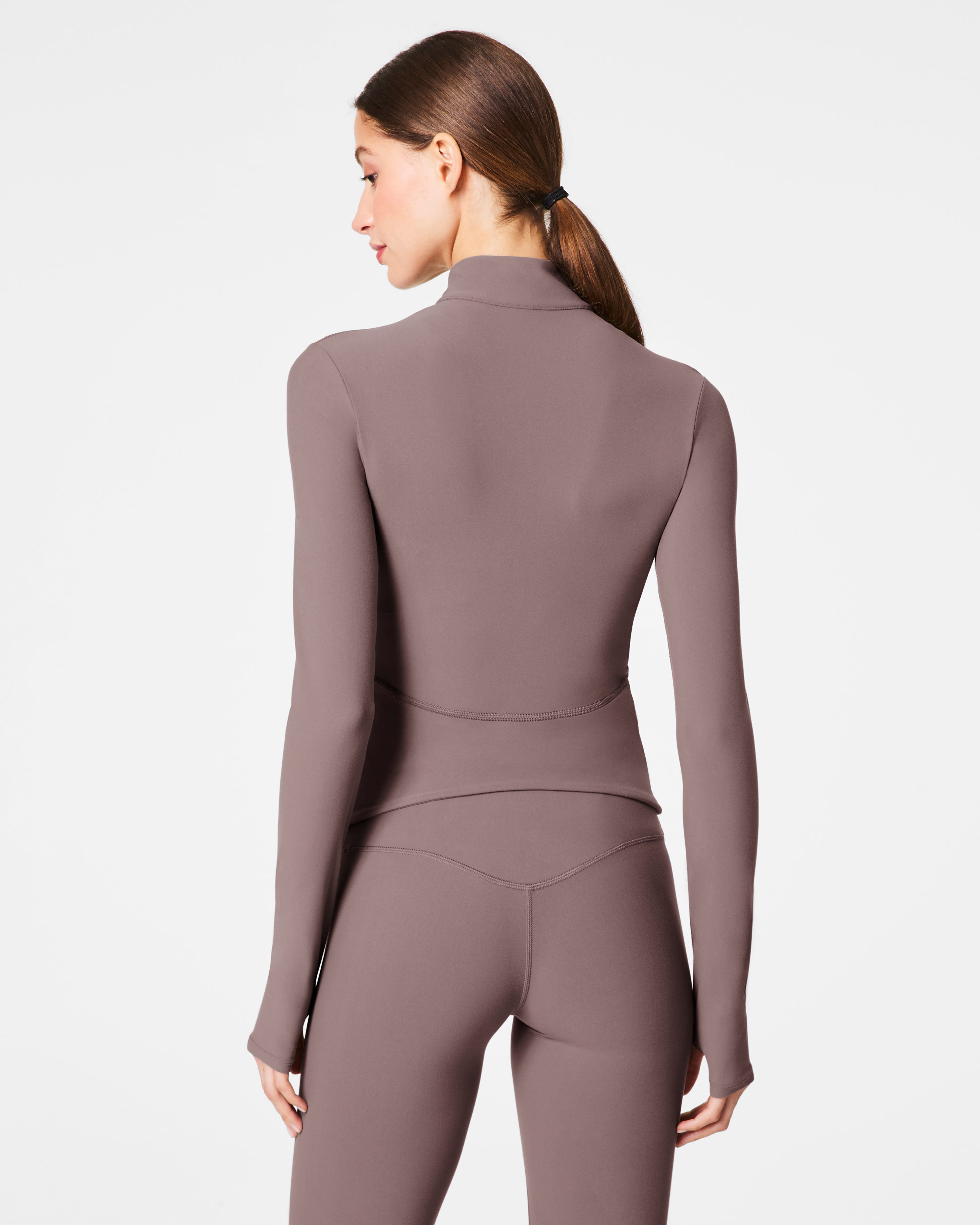 SPANXsmooth™ OnForm Full Zip Jacket | Smoke