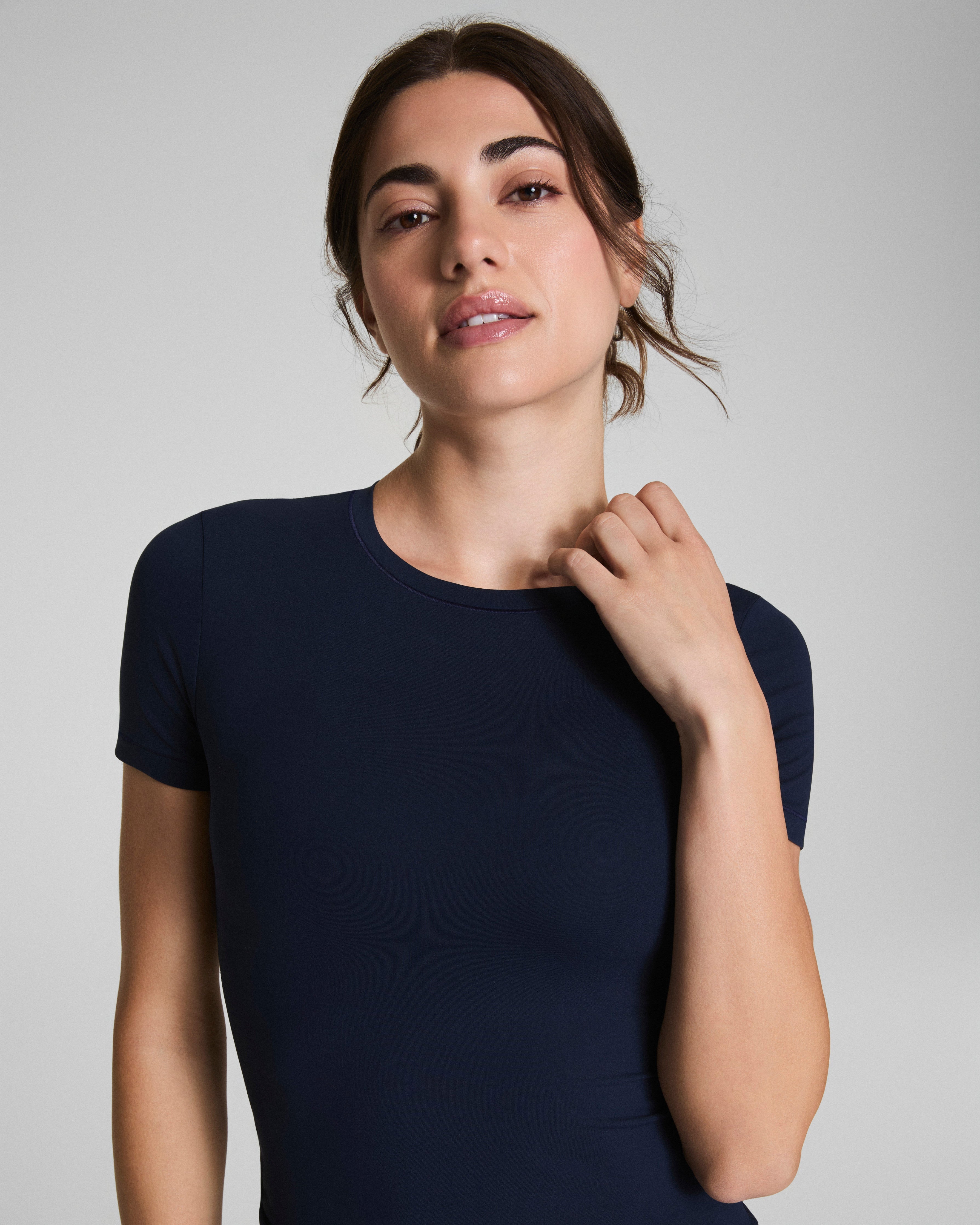 SPANX® BareNaked Tee | Timeless Navy