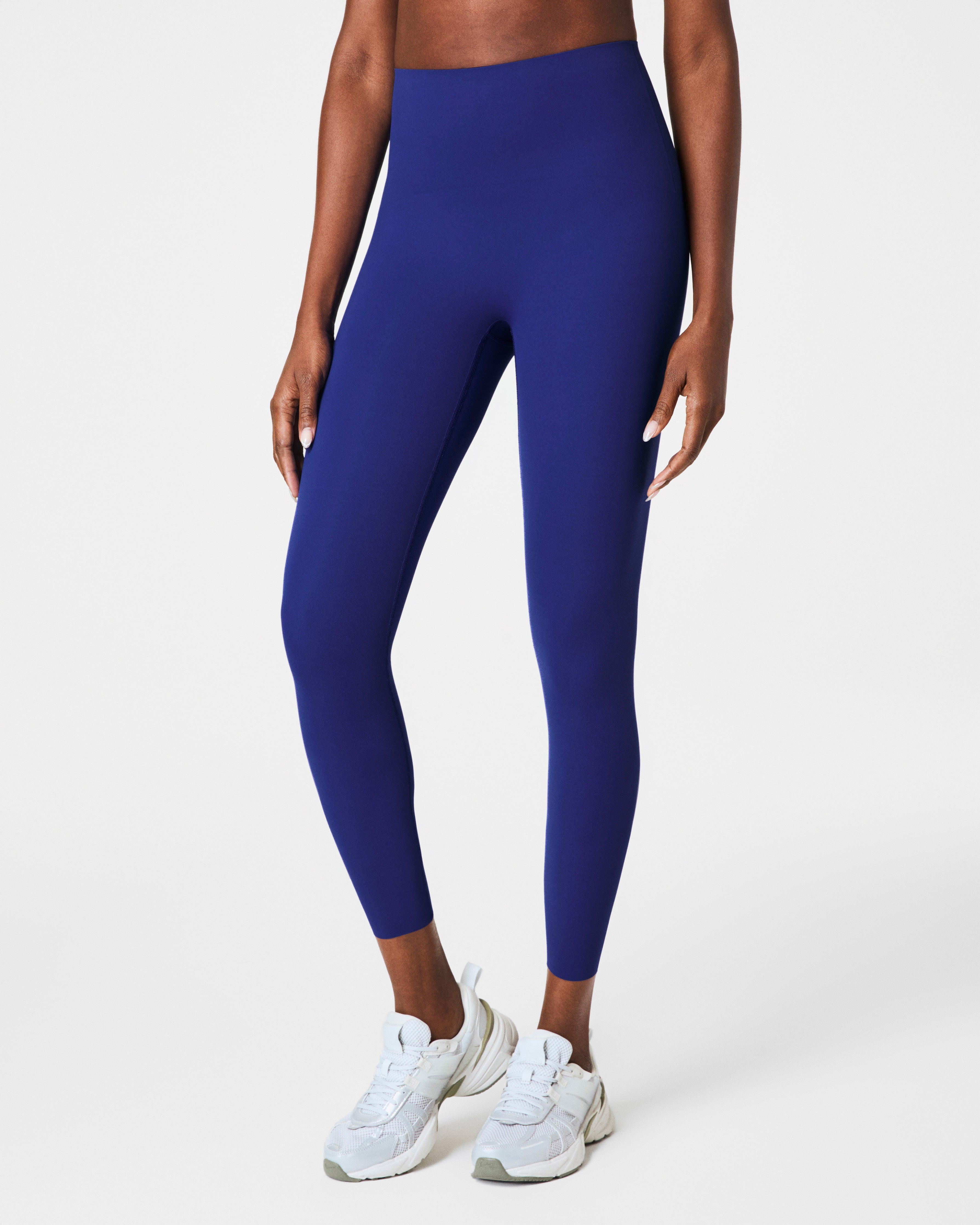 SPANXshape™ CoreLuxe 7/8 Leggings with Mid-Tummy Compression | Deep Azure