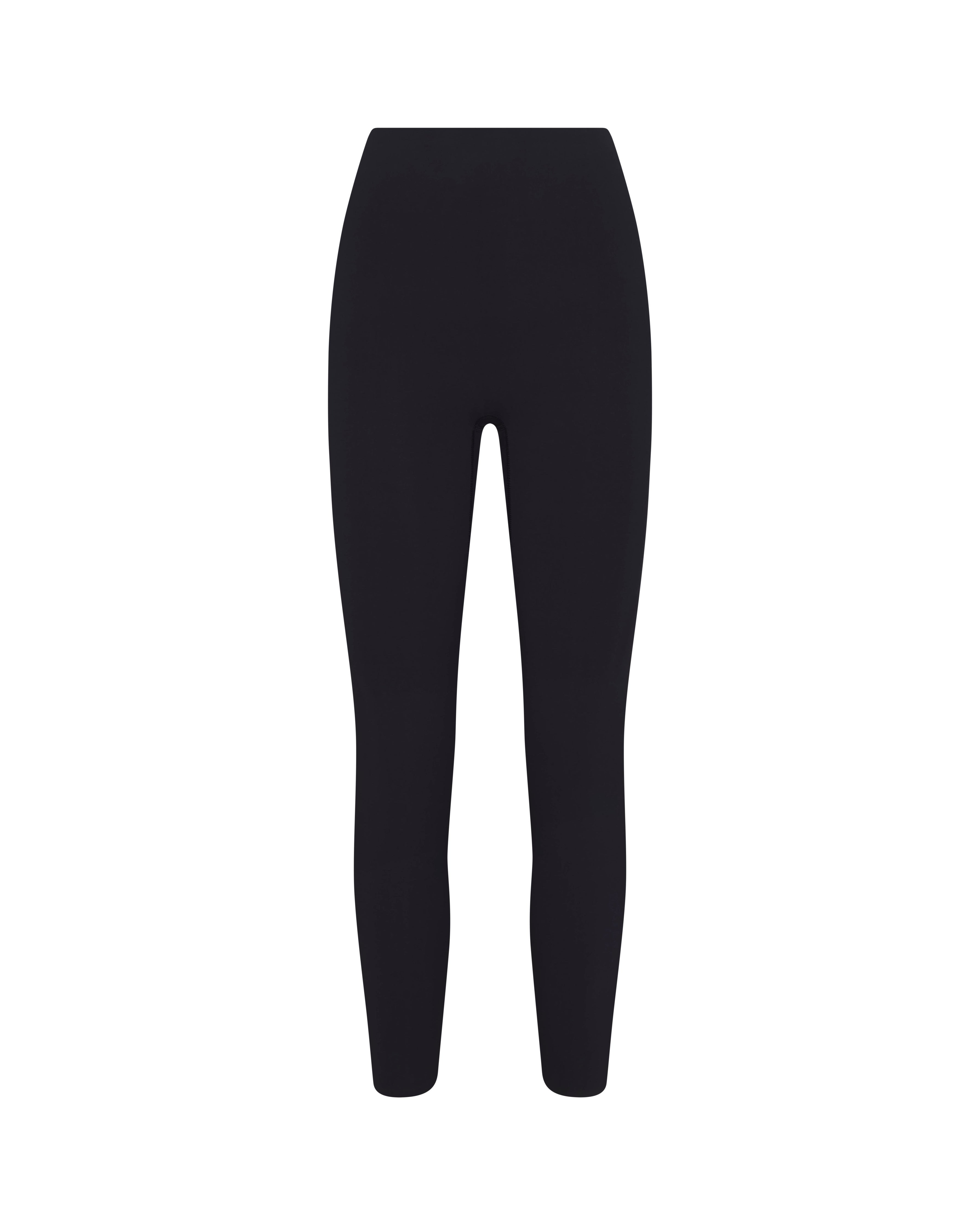 SPANXshape™ CoreLuxe 7/8 Leggings with Mid-Tummy Compression | Very Black