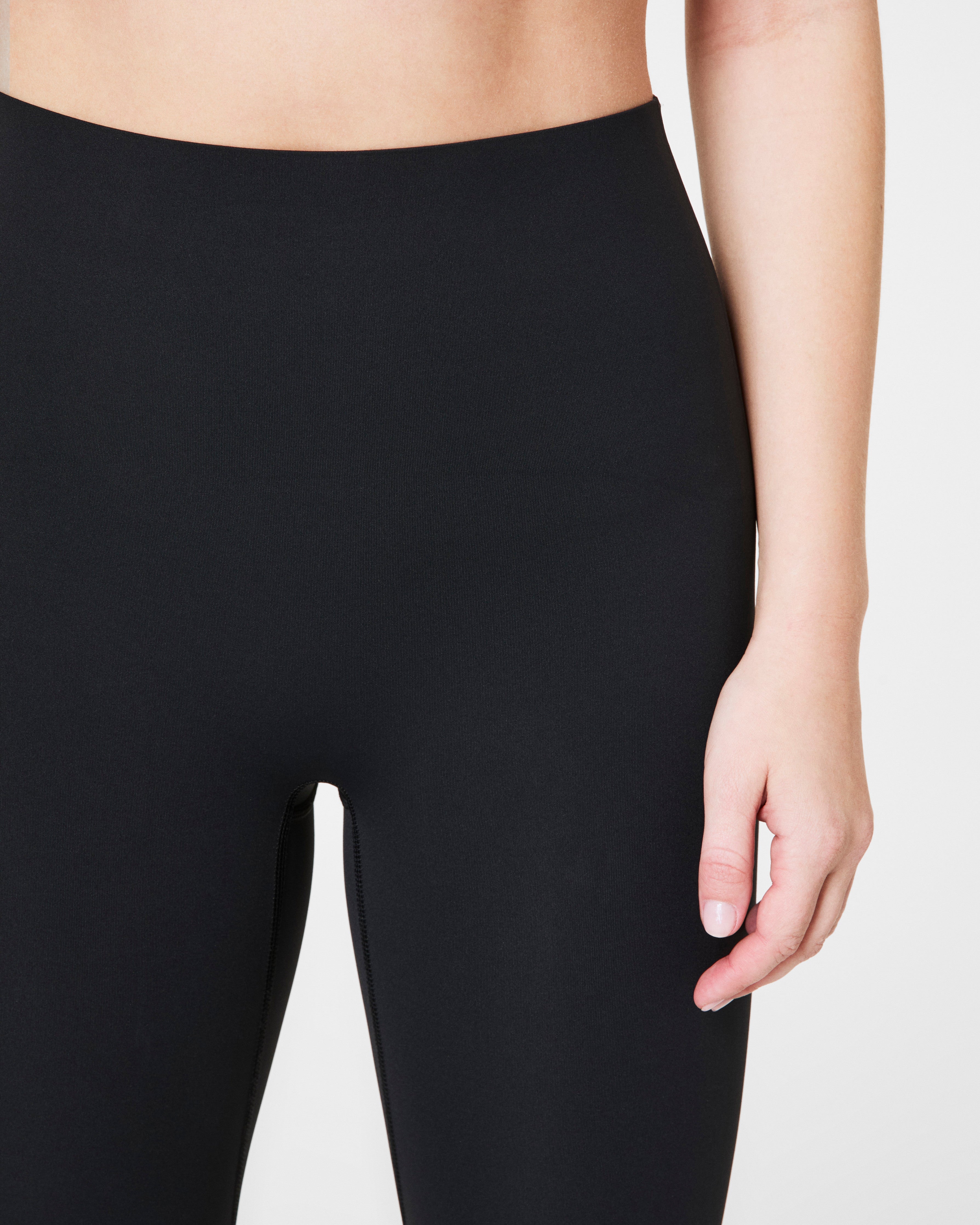 SPANXshape™ CoreLuxe 7/8 Leggings with Mid-Tummy Compression | Very Black