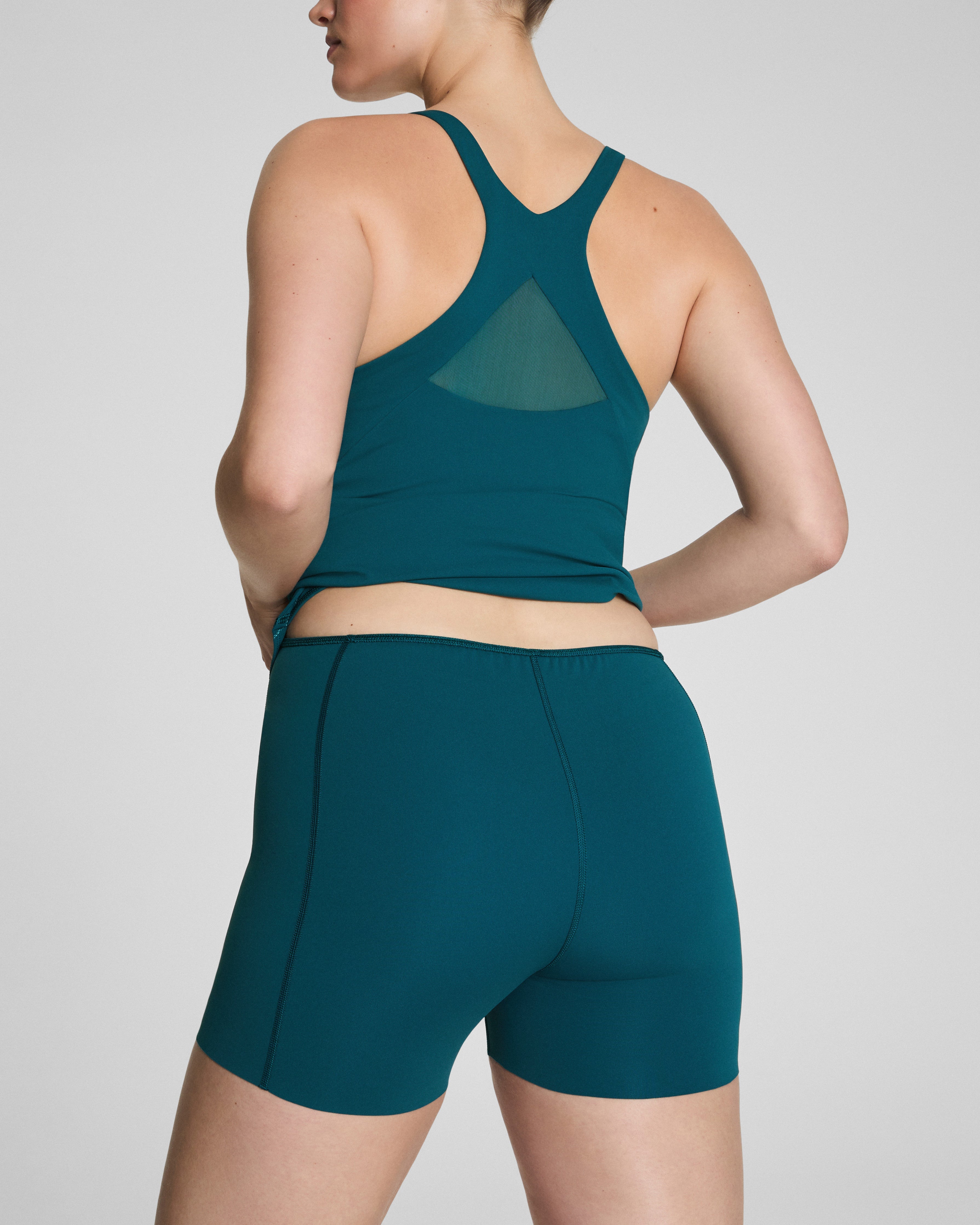 SPANXshape™ Get Moving V-Neck Dress | Emerald Bay