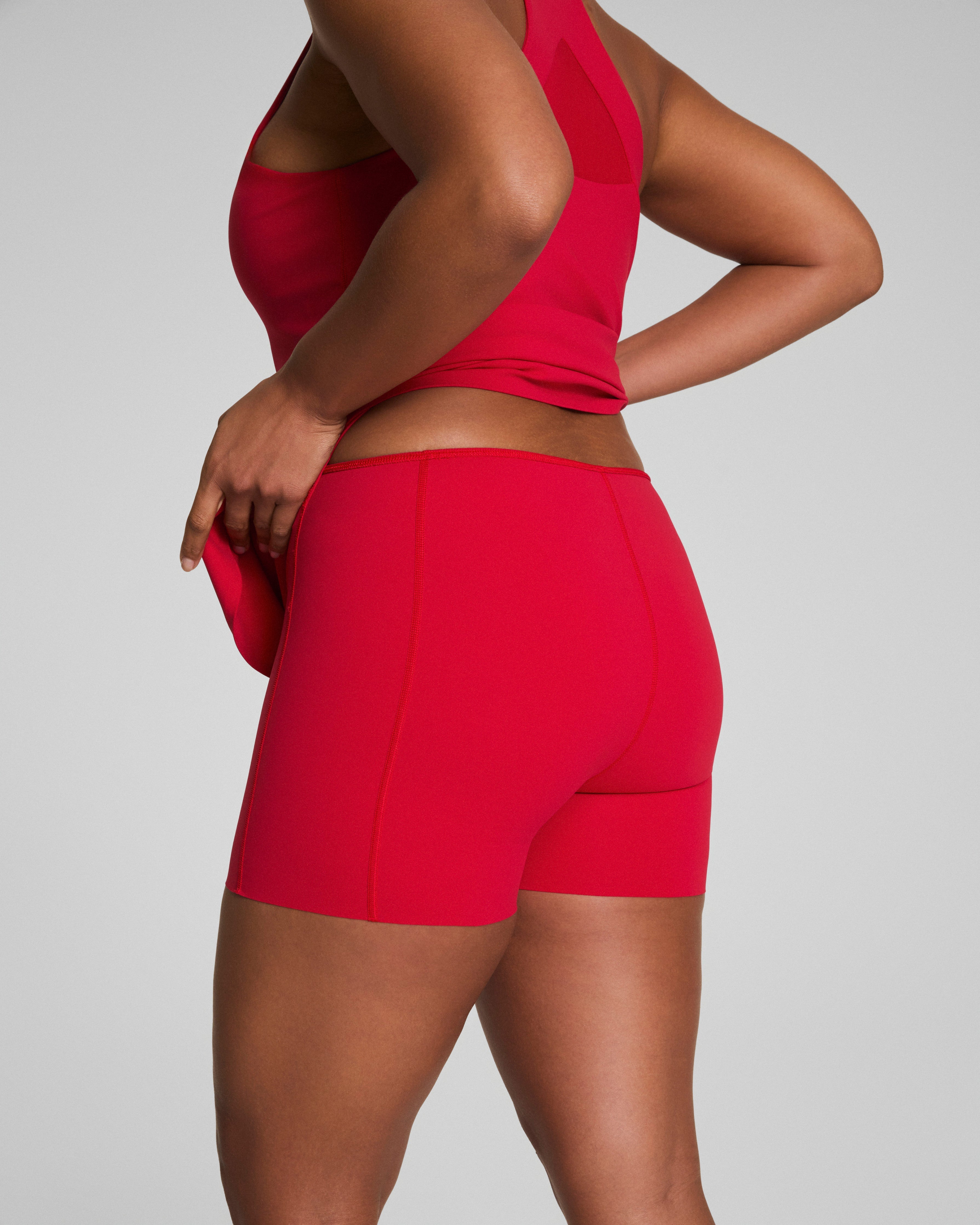 SPANXshape™ Get Moving V-Neck Dress | Spanx Red